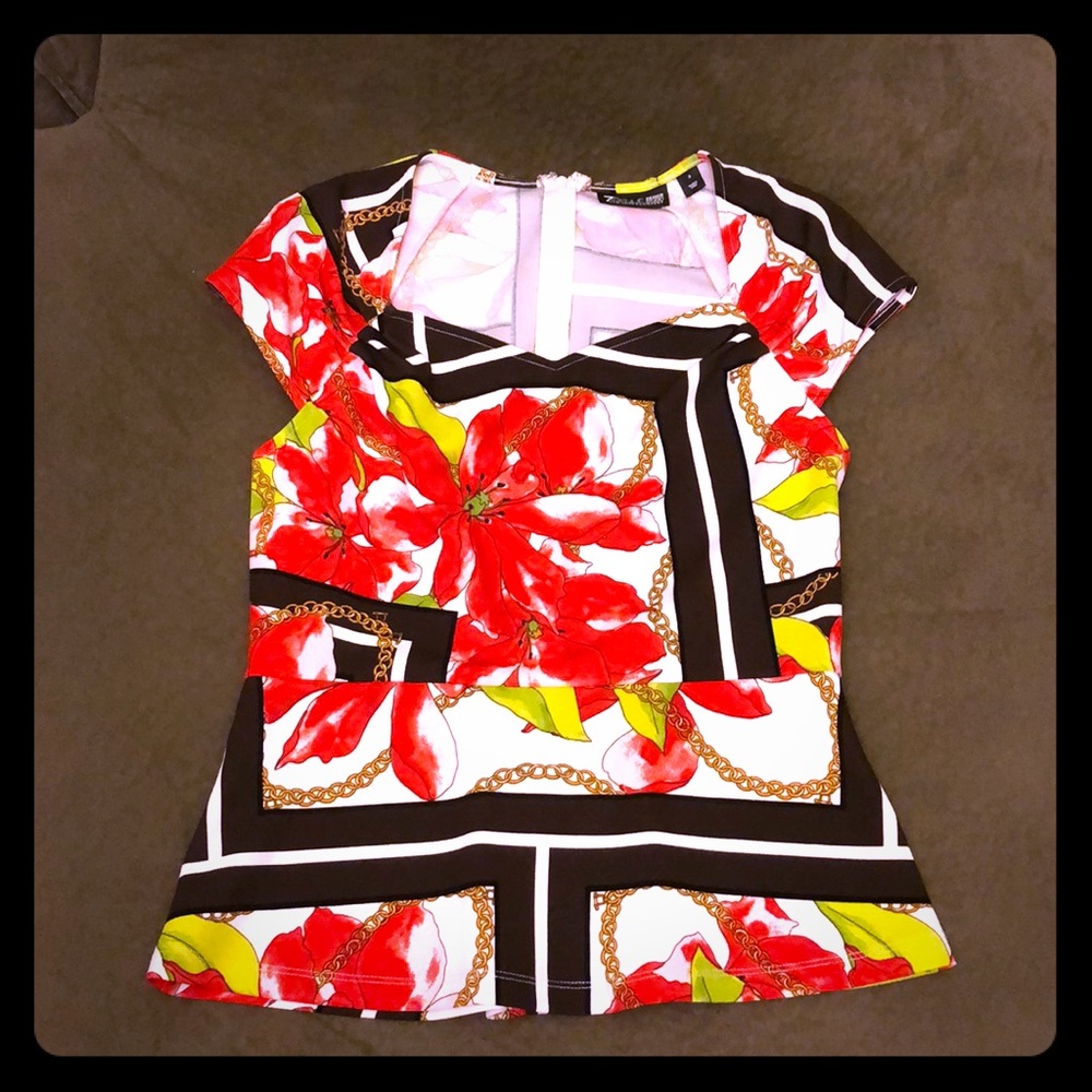 Floral New York & Company Blouse